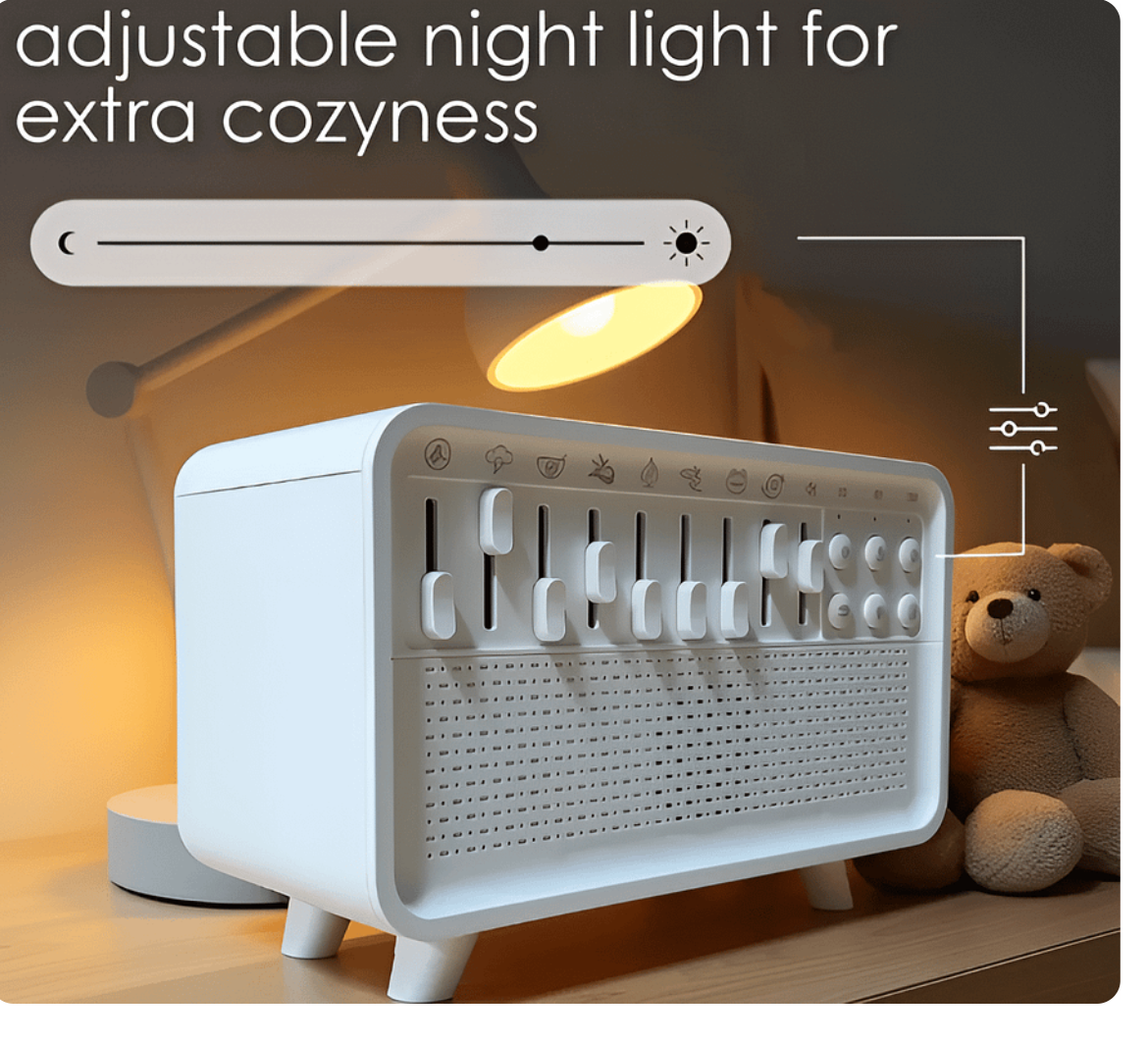 White Noise Humidifier Speaker