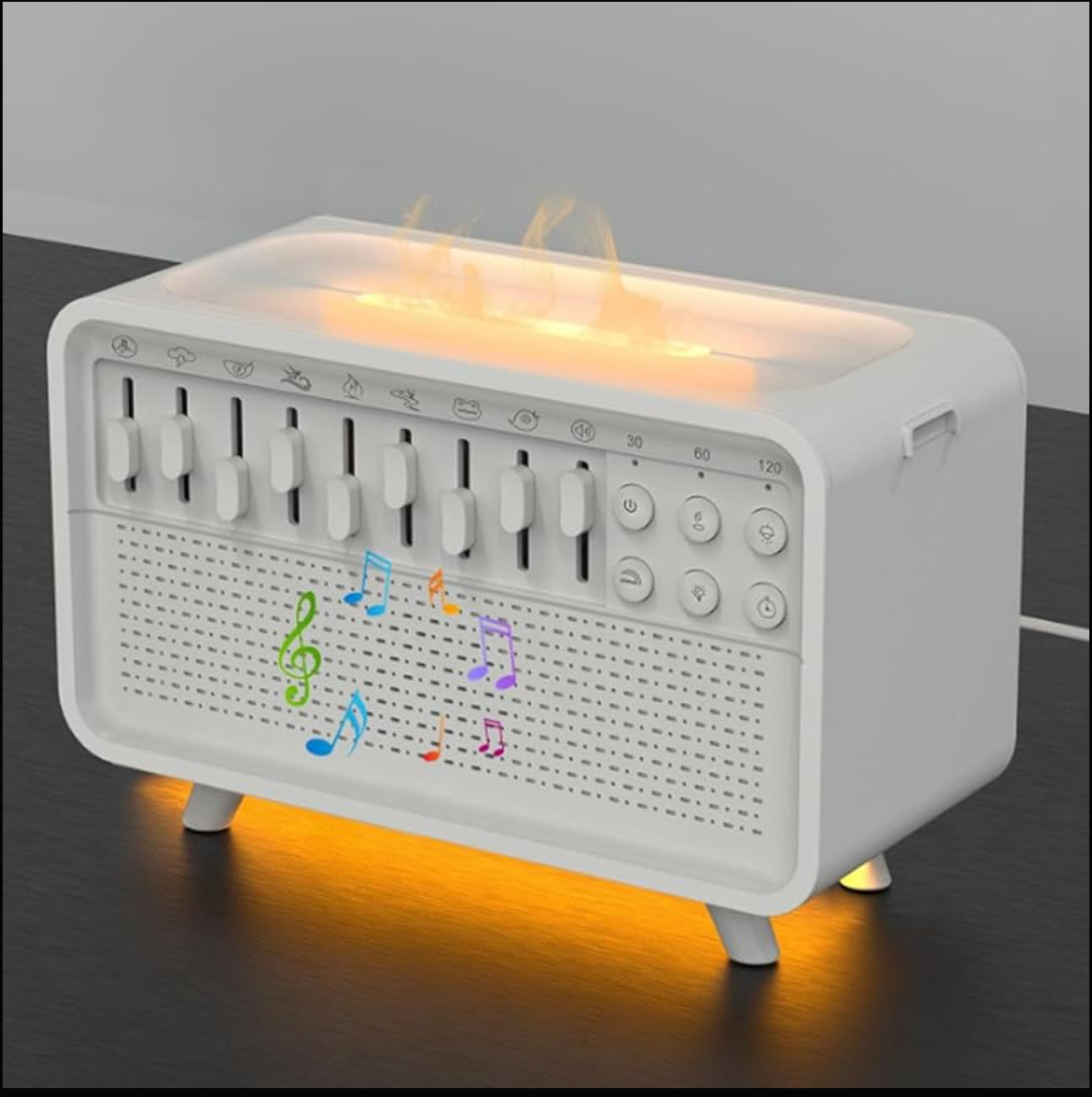 White Noise Humidifier Speaker