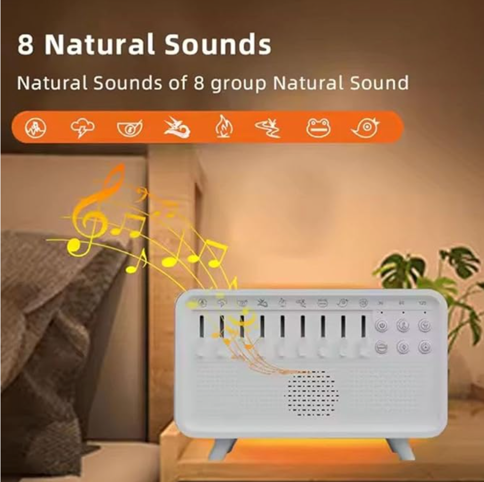 White Noise Humidifier Speaker